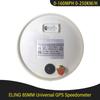 ELING Waterproof 85MM GPS Speedometer 0-40MPH 0-80MPH 0-160MPH Total Mileage Adjustable with Backlight 12V 24V for Truck Yachts