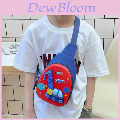 Cartoon Childrens Chest Bag With Nylon Shell For Kindergarten Kids