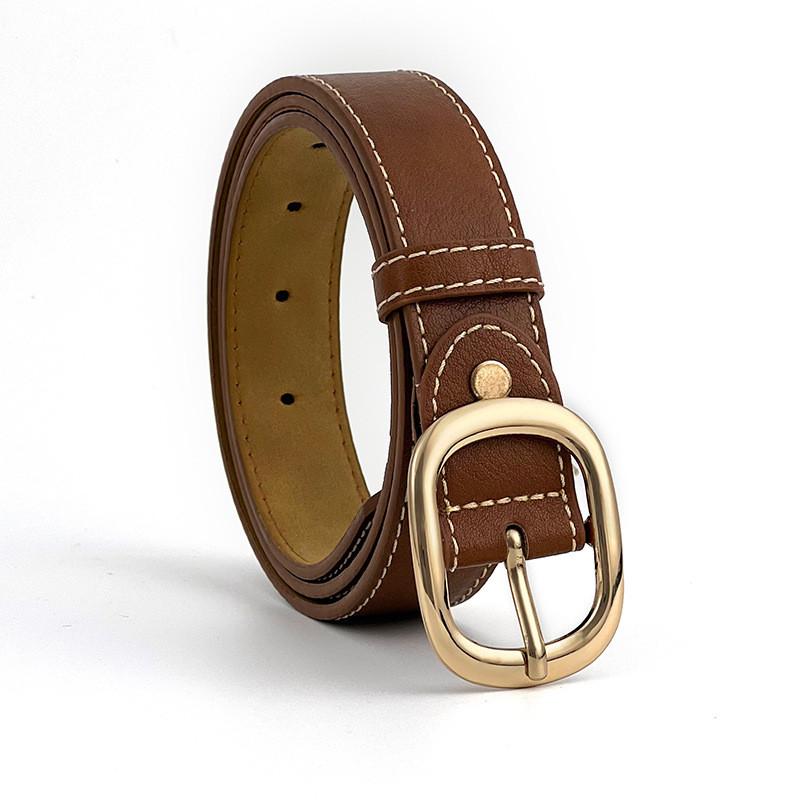 Belt Ladies Simple Jeans Student Fashionable Korean Version Decoration Casual