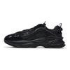 Fila Tessuto Pelle Sintetica TPU Pelle di Maiale Trendy Ammortizzante Resistente all'Usura Basso Top Scarpe da Papà Uomo sneaker Nero F12M216101FBK