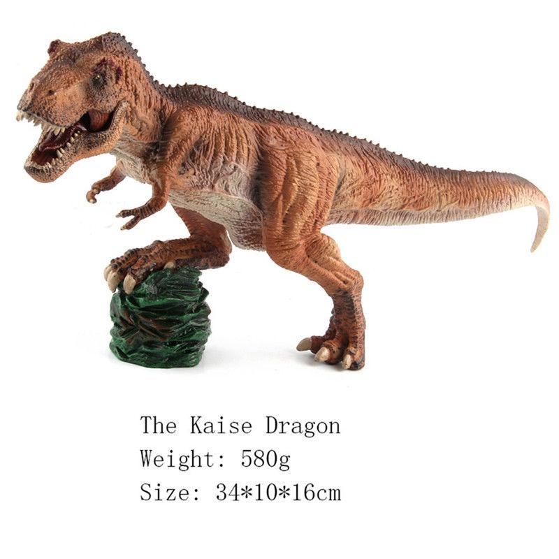 Lifelike Jurassic World Park Tyrannosaurus Kaiser Dragon Dinosaur Pvc Toy Model Kids Gift