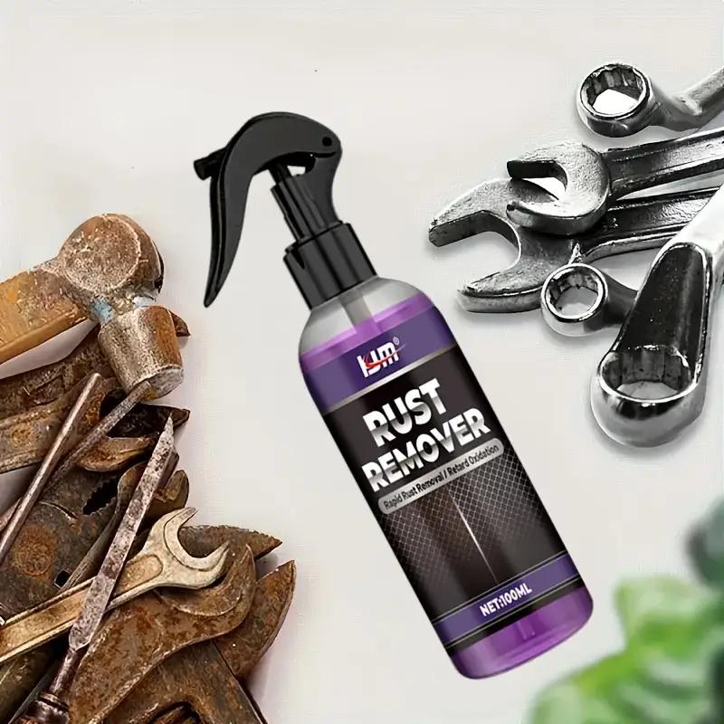 Multifunktionaler Rostentferner — entfernt Eisenpartikel, stellt den Glanz von Metalloberflächen wieder her, schützt Chromlack und Autolacke