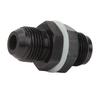 Fuel Cell Bulkhead Fitting with PTFE Washer Black Anodized 6061‑T6 Aluminum Alloy Connector for Most Fluid