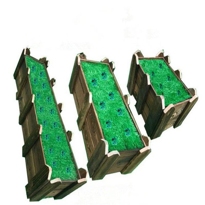 Xiwanhui Solid Wood Base Artificial Flower Box