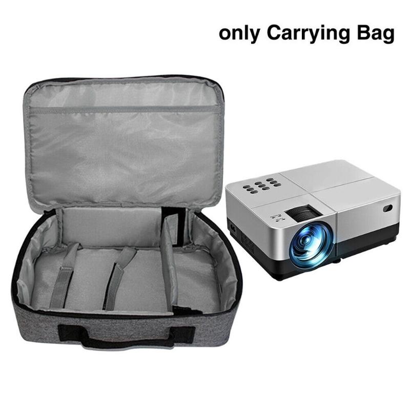 Travel Storage Bag Projector Convenient Carry for Case Detachable Divider Holder Universal Protective Projector for Case