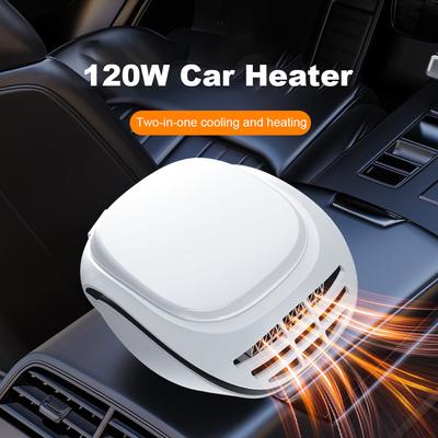 מחמם רכב מאוורר 120W DC 12V מחמם רכב חימום חשמלי אוטומטי מפשיר שמשה קדמית מסיר ערפול מפח חימום רכב נגד ערפל