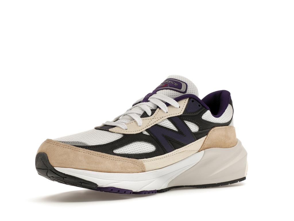 New Balance 990v6 Κατασκευασμένο στις ΗΠΑ Λευκό Μαύρο Δαμάσκηνο - U990WB6