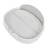 Dog Training Toilet with Splash Wall Potty Training Pee Pad Holder Portable Baffle Dog Litter Box