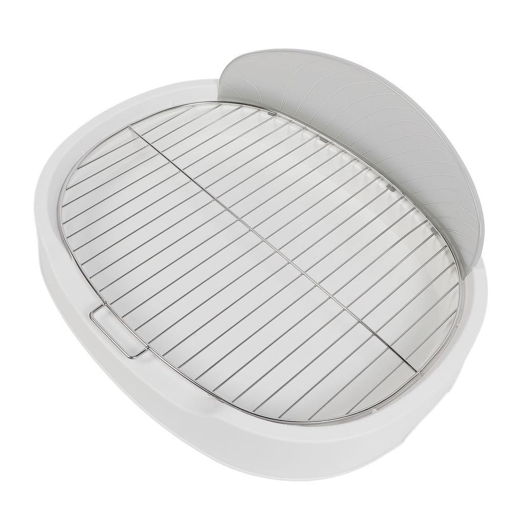 Dog Training Toilet with Splash Wall Potty Training Pee Pad Holder Portable Baffle Dog Litter Box