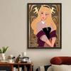 5D Diy Diamond Painting A Mischievous Princess Full Drill Rhinestones Mosaic Embroidery Handmade Products Home Decor Gift