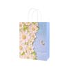 Gift Bags, Birthday Present Handbags, Holiday Gift Storage Bags, High-End Shopping Packaging Bags, Cute Paper Bags with Oil Painting Landscape
