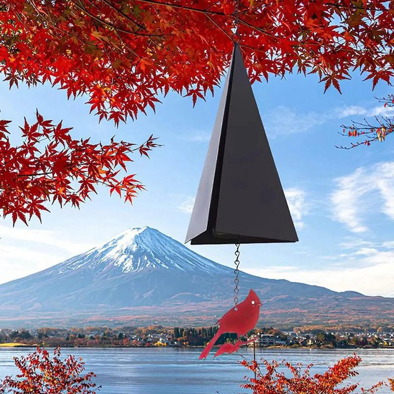 Wind Chime Iron Triangle Wind Chime Pendant Ornament Premium Durable Quality Useful Practical Reliable Efficient
