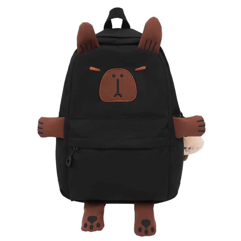 School bag girl cute junior high school student large capacity versatile backpack college student niche ugly shopping backpack