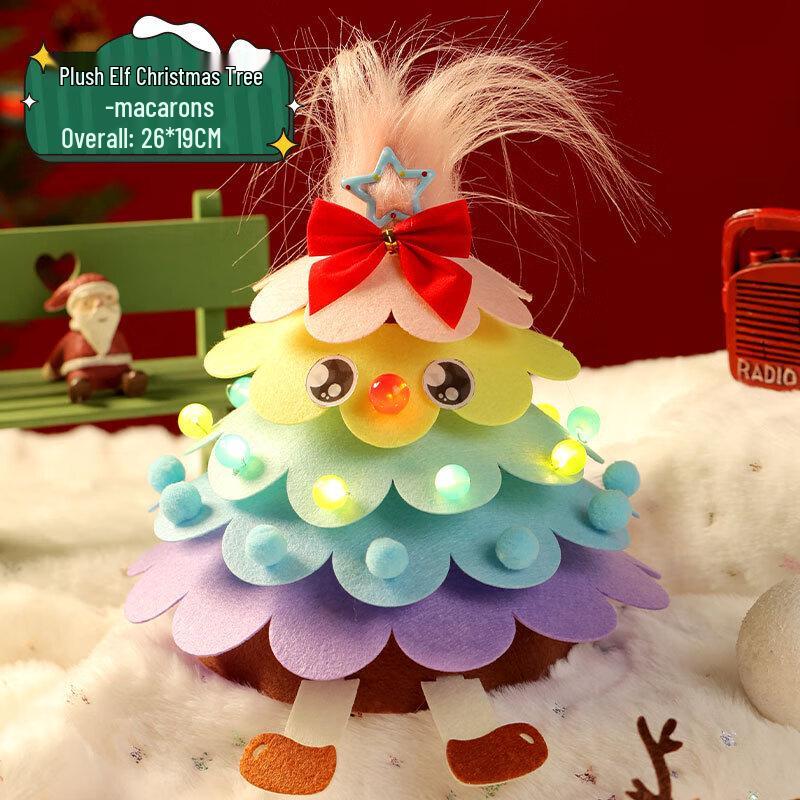 Kit de Manualidades de Árbol de Navidad Luminoso DIY