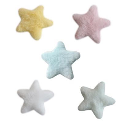 Furry Side Bangs Clip Star Y2K-Style Star Sweet Handmade Cute Pins Headdress Hair Accessories Mini Star Hairpin Drop Shipping