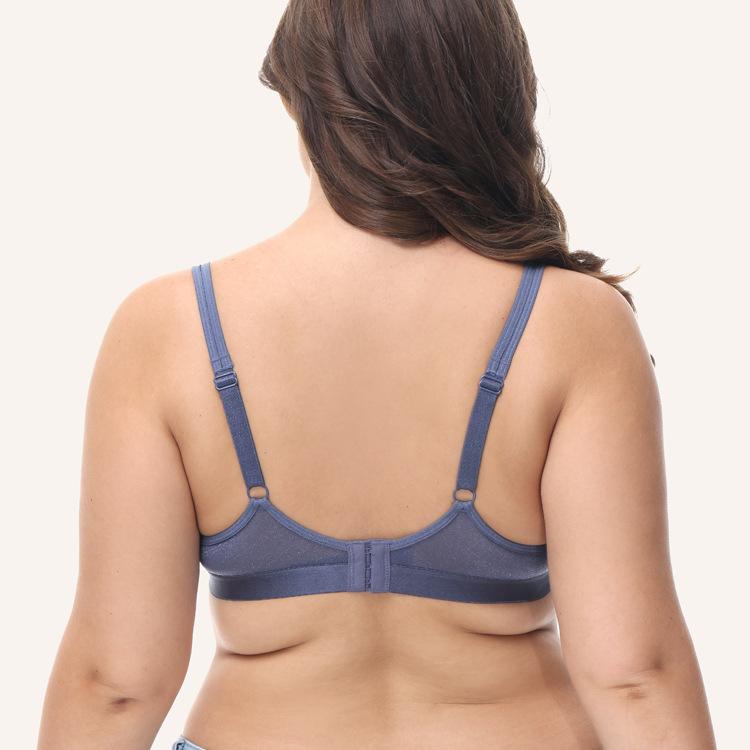 Metallic Shiny Bright Plus Size Ultra Thin Bra Lingerie Female Small Bra