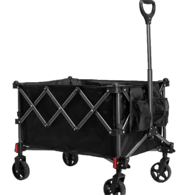 Ultra-Light Folding Portable RV Cart with Detachable Wheels for Outdoor Picnic and Shopping