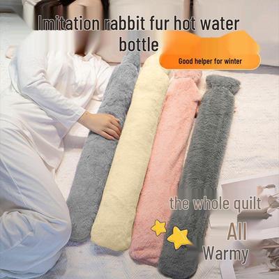 Zeitlich befristetes Angebot: Lange Wärmflasche für Winterwärme – Wassergefüllter Bettdeckenwärmer
