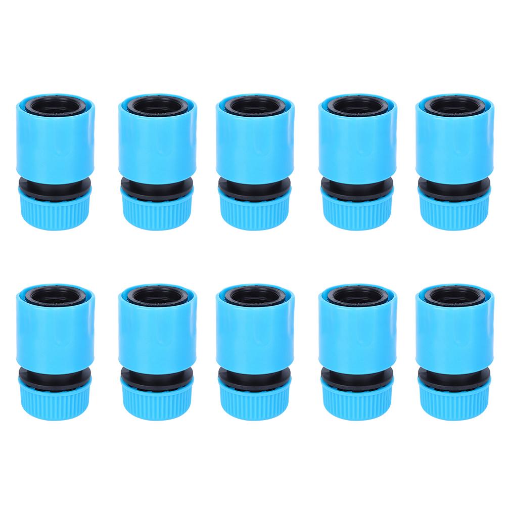 10Pcs G1 2in Water Pipe Quick Connector Nipple Joint Adapter Gardening Irrigation Tools
