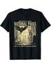 Protect Our National Parks or We'll Haunt Your Backyard T-Shirt for Men Women Couple Trendy Cotton Tops Short Sleeve, Street Style Short Sleeve Tee, C