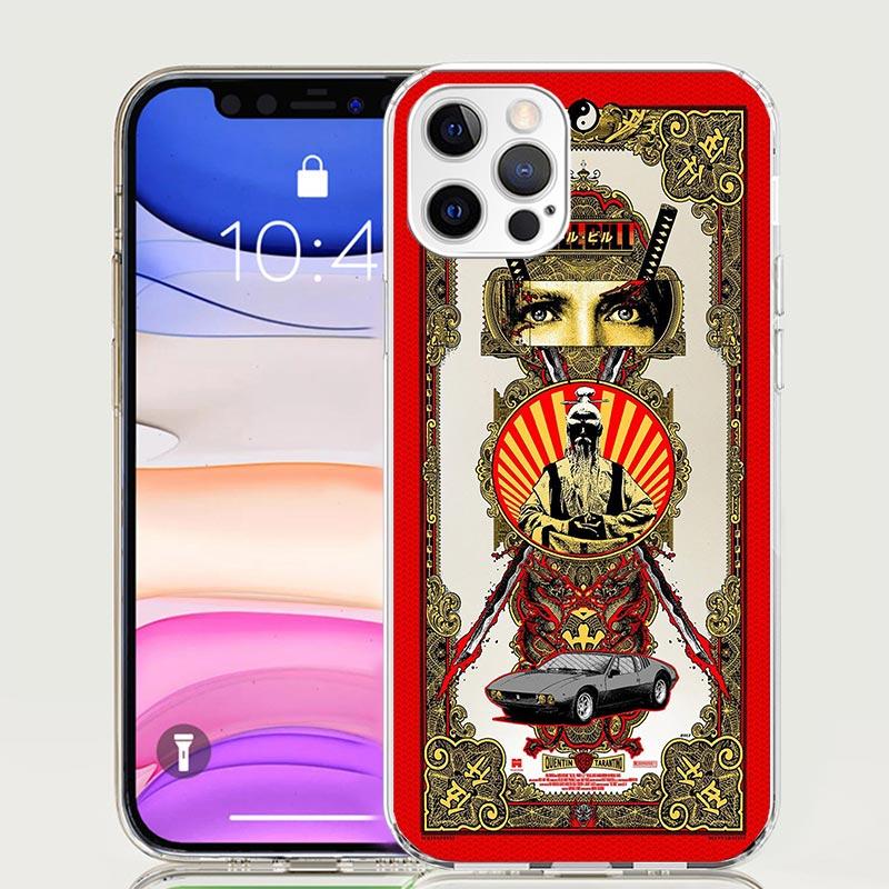 Kill Bill Handyhülle Für iPhone 17 Air 16 15 Plus 11 14 Pro Max 13 Mini 12 7 8 + SE Muster Kunst Personalisierte Hülle 17 Air 16 15 Pl