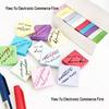 Fluorescent Colored Sticky Notes 3x3 Inch Student Memo Strips, N-Times Stick, Hot Selling Notepad