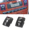 Air Conditioning Panel Switch TEMP Wind Speed Air Conditioning Button Windshield Heating Push Button for Toyota Corolla Pushbutton Switches 3