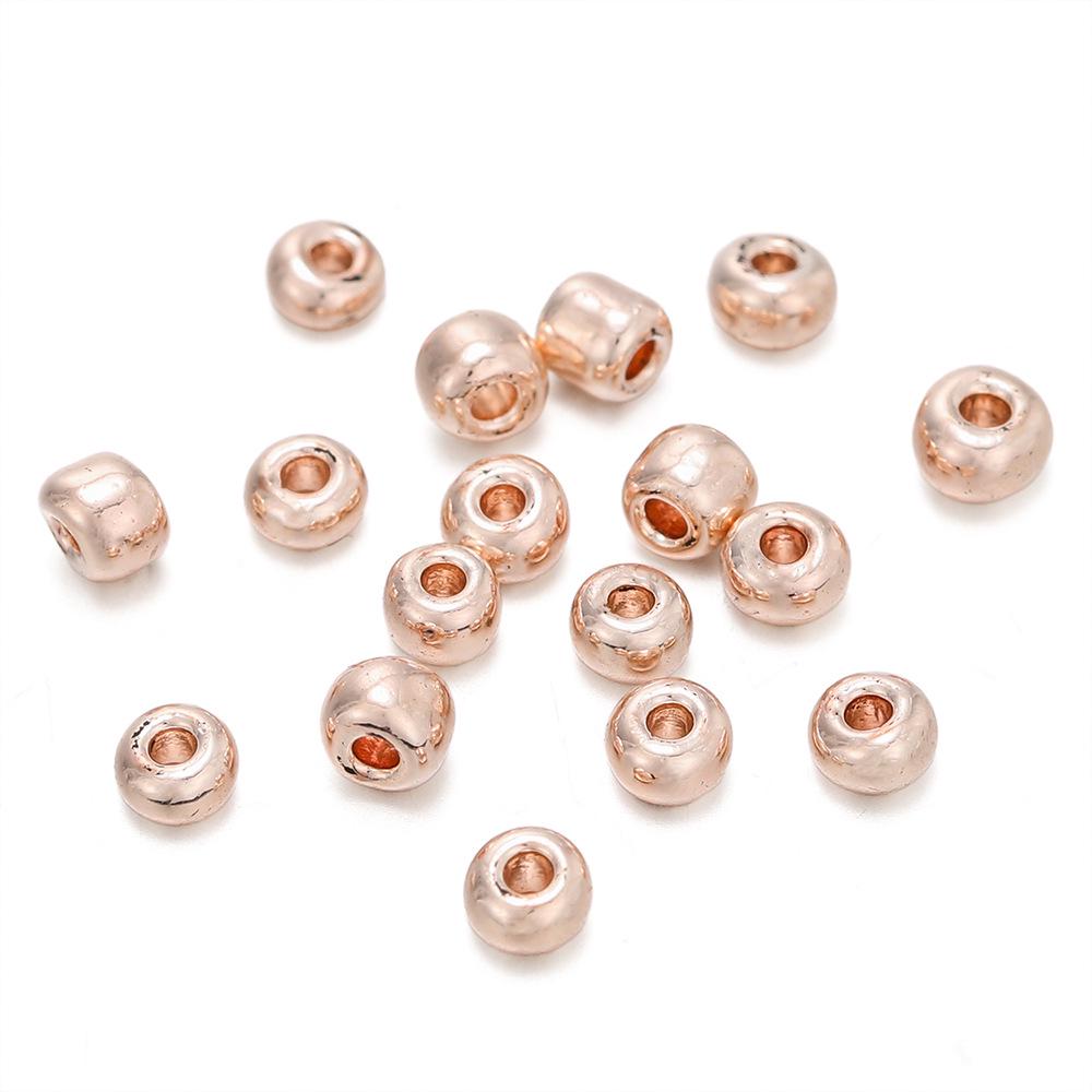 

Multi-Faceted Ellipsoid Rice Beads: Round, Straight-Hole, Triangle Shapes for DIY Bracelets and Necklaces 1 strand/package approx. 6.5g