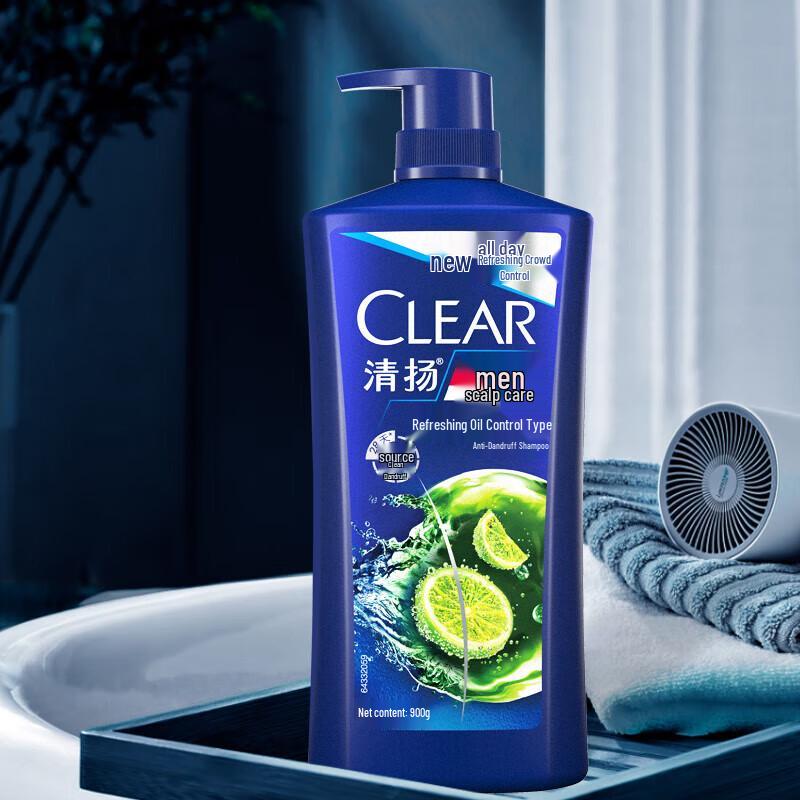 Clear Fresh Oil Control & Volumizing Anti-Dandruff Shampoo