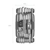 CRANKBROTHERS Tragbares Fahrrad Schwarz Multi-19 Multitool,