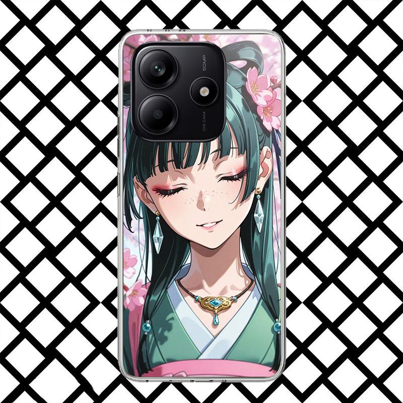 A-Apothecary D-Diaries Maomao Phone Case for Xiaomi Redmi Note 15 14 14S 13 12 12S 11 Pro Plus 11E 11T 11S 10S 5G Soft Cover Fun