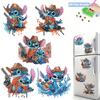 6Pcs Parent-child Series Diamond Art Fridge Magnet Diamond Painting Refrigerator Magnet Diamond Painting Fridge Magnet for Adults Beginners
