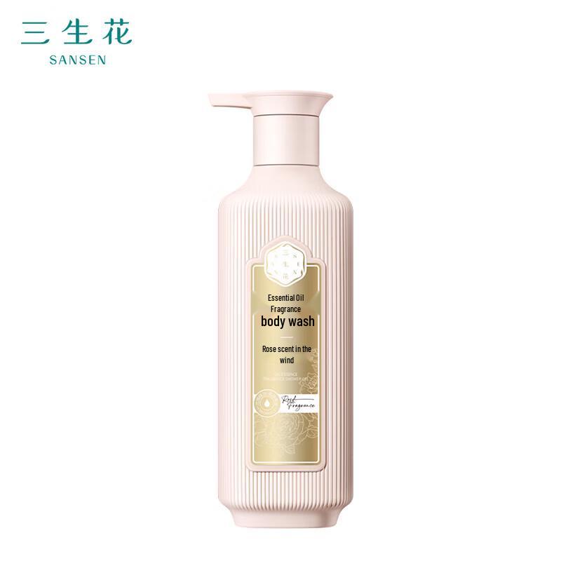Sansheng Huá Essential Oil Rose Scented Shower Gel