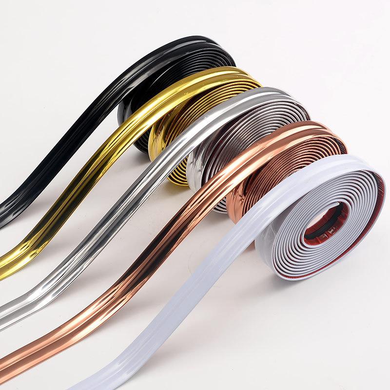 1PC Flexible PVC Corner Guard for Wall Protection Plastic Wall Stickers 8mm