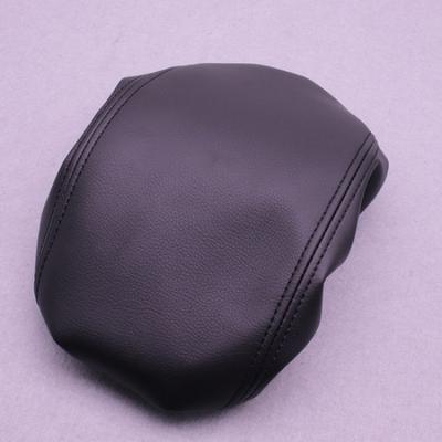Center Console Lid Armrest Storage Cover Leather For 2006-2011 Honda Civic Black