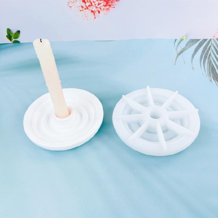 Stunning Round Candle Holders Silicone Mold  Personalized Home Decors Resin Mold