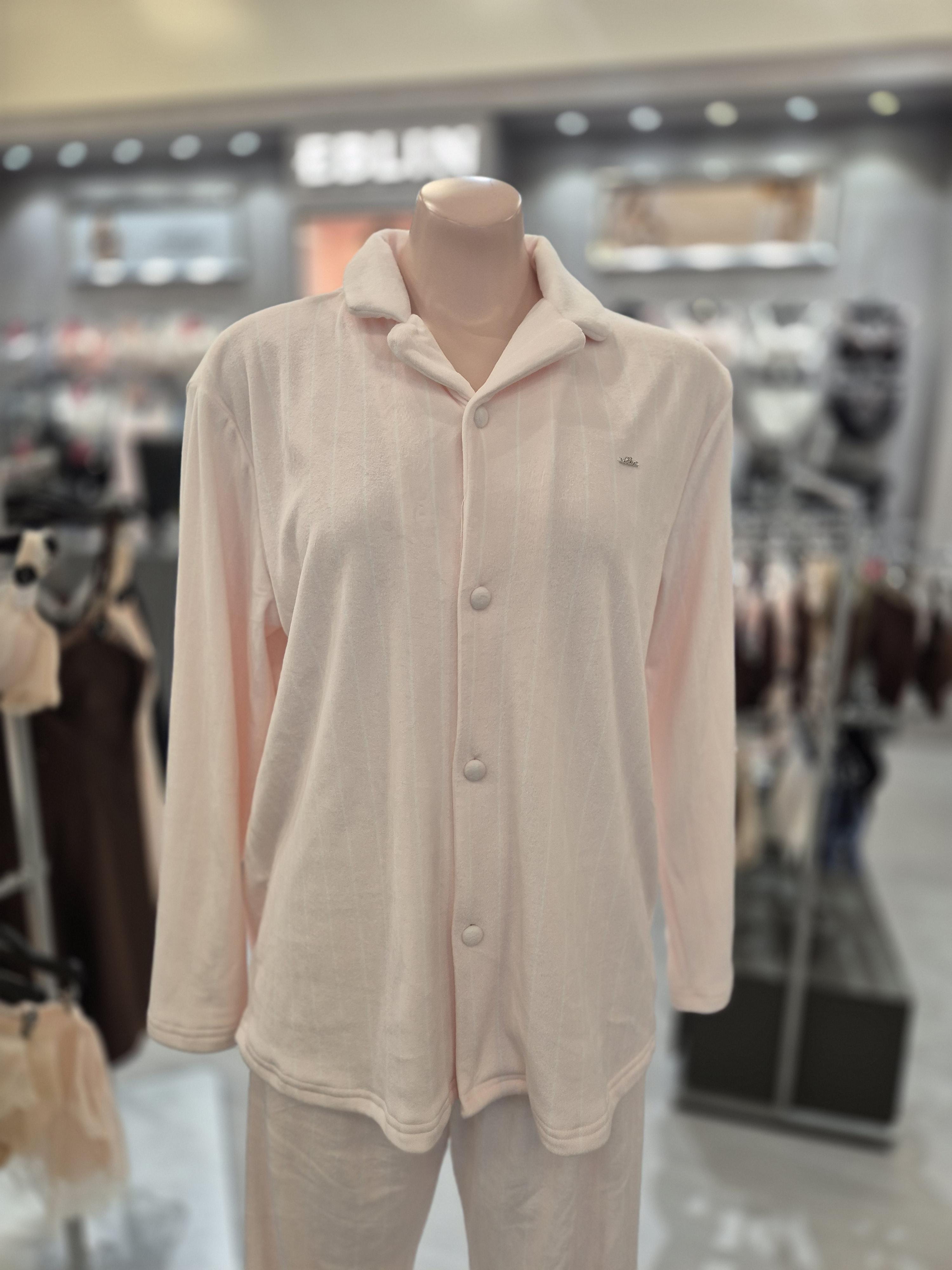 

Evelyn Couple Basic Winter Pajama Set 3 Styles EBPPGA114C XL Темно-синій