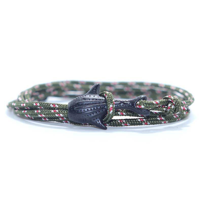 

Noter New Ocean Sharks Bracelet For Men Handmade Weaven Adjustable Rope Braclet Beach Surfing Jewelry Accessories Pulsera Tela