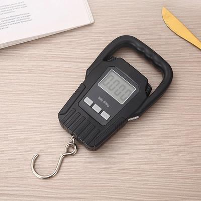 1pc Portable Digital Fishing Scale Courier Scale Luggage Scale Measures Up To 110lb/50kg Perfect For Travel And Fishing Trips