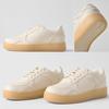 Alo Scarpe Sportive Primavera Coppia Stile Universitario Versatili Casual Scarpe da Skateboard Suola in Gomma Rialzata Scarpe Bianche da Uomo e da Donna