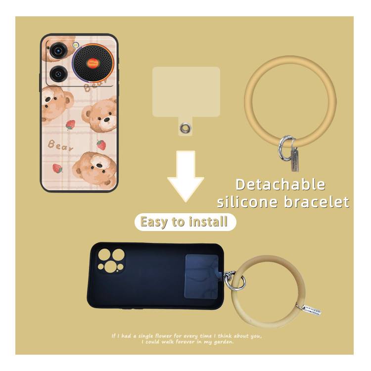Funny Youth Phone Case For ZTE Nubia Music Soft Case Personality Creative Dirt-resistant Ring Back Cover Anti-knock Cute