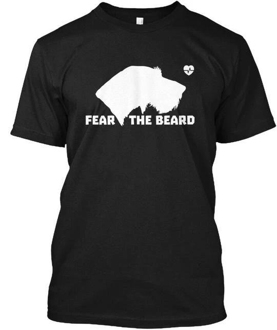 Gwp Deutsch Drahthaar Fear The Beard - Tee TTshirt Made in the USA Size S to 5XL 3XL