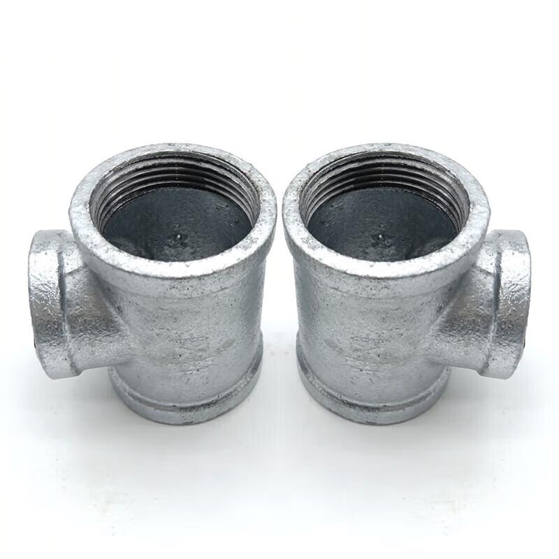 Galvanized Malleable Iron Reducing Tee