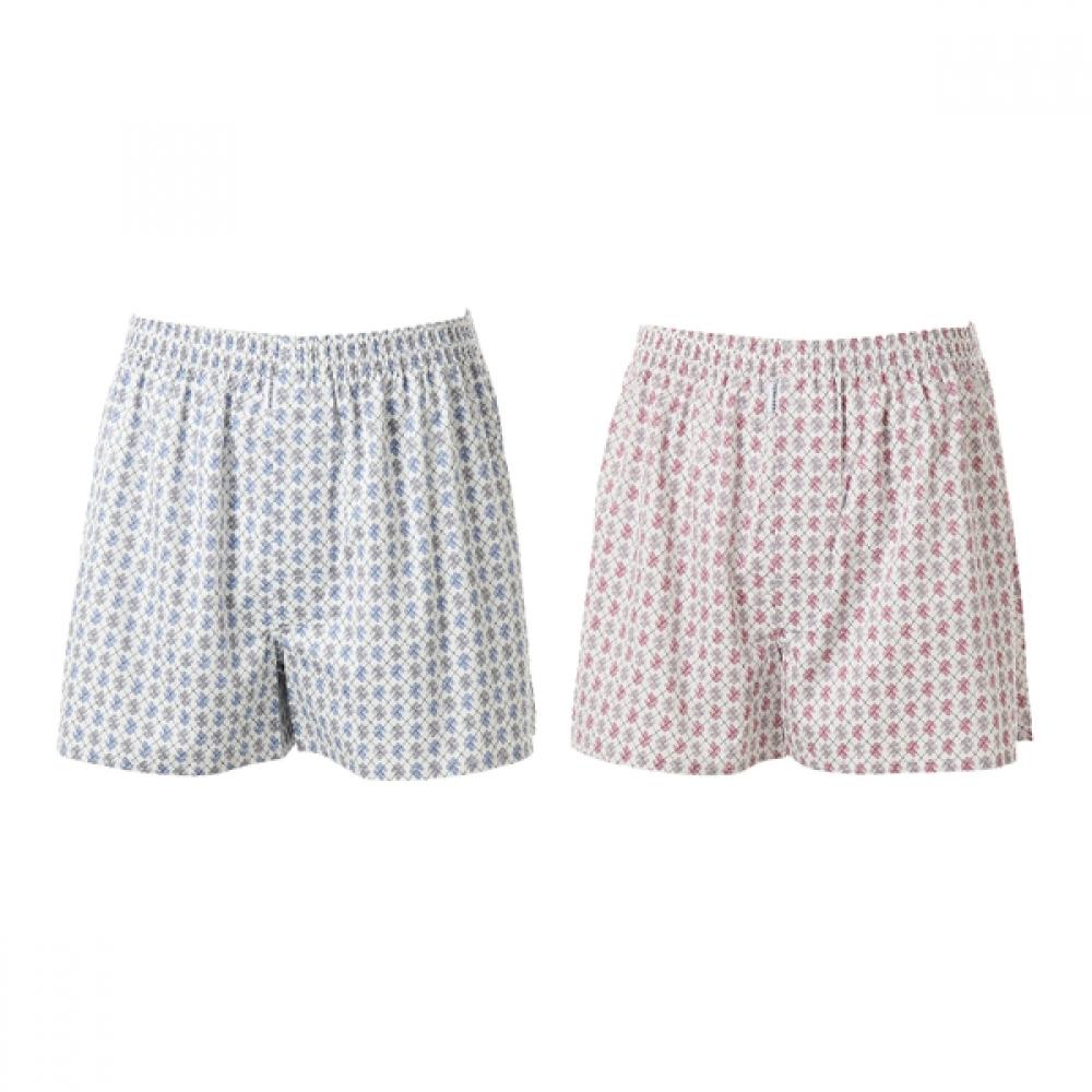 

Venus 100 Cotton Diamond Pattern Trunk Set Vmpq169 2Set shuffle/110
