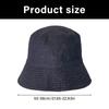Japanese Style Reversible Bucket Hat Lightweight Breathable Polyester Unisex Adjustable For Outdoor Travel