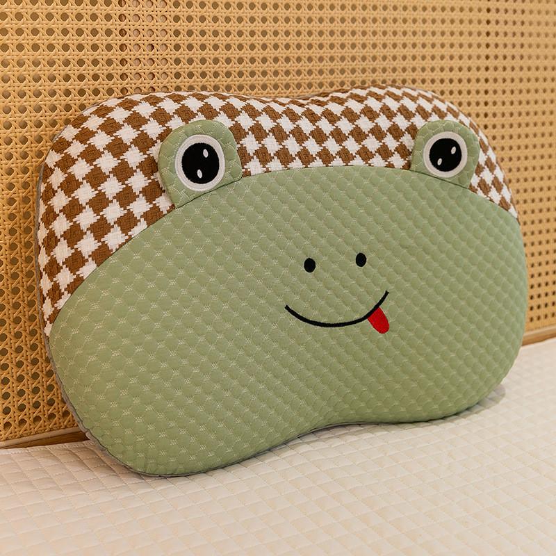 Frog Rabbit Cat Bear Plush Back Cushion Pillow Bedroom Decoration Cartoon Gift