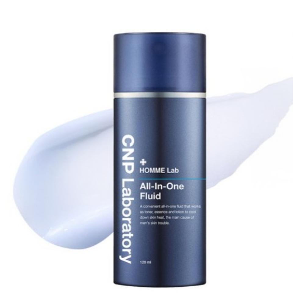 CNP Laboratory Homme Lab All‑in‑One Fluid 3‑In‑1 Toner Lotion & Essence Hydrating Skin Fluid 120ml