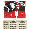E-Emily the Strange Kawaii Blanket Fleece All Season Multifunction Lightweight Throw Blankets for Home Bedroom Quilt