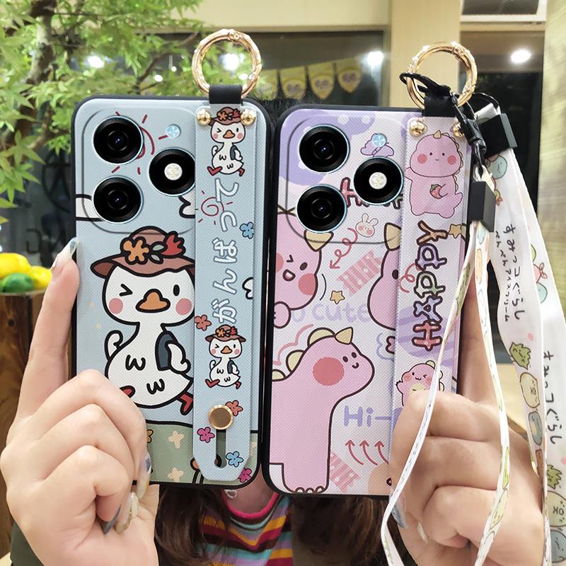 Ring Waterproof Phone Case For infinix Smart8 Pro/Smart8 Plus/X6526/X6525B Soft case Silicone Cute Durable Phone Holder