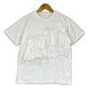 Merry Jenny Frill Short Sleeve T-shirt White Women F Used